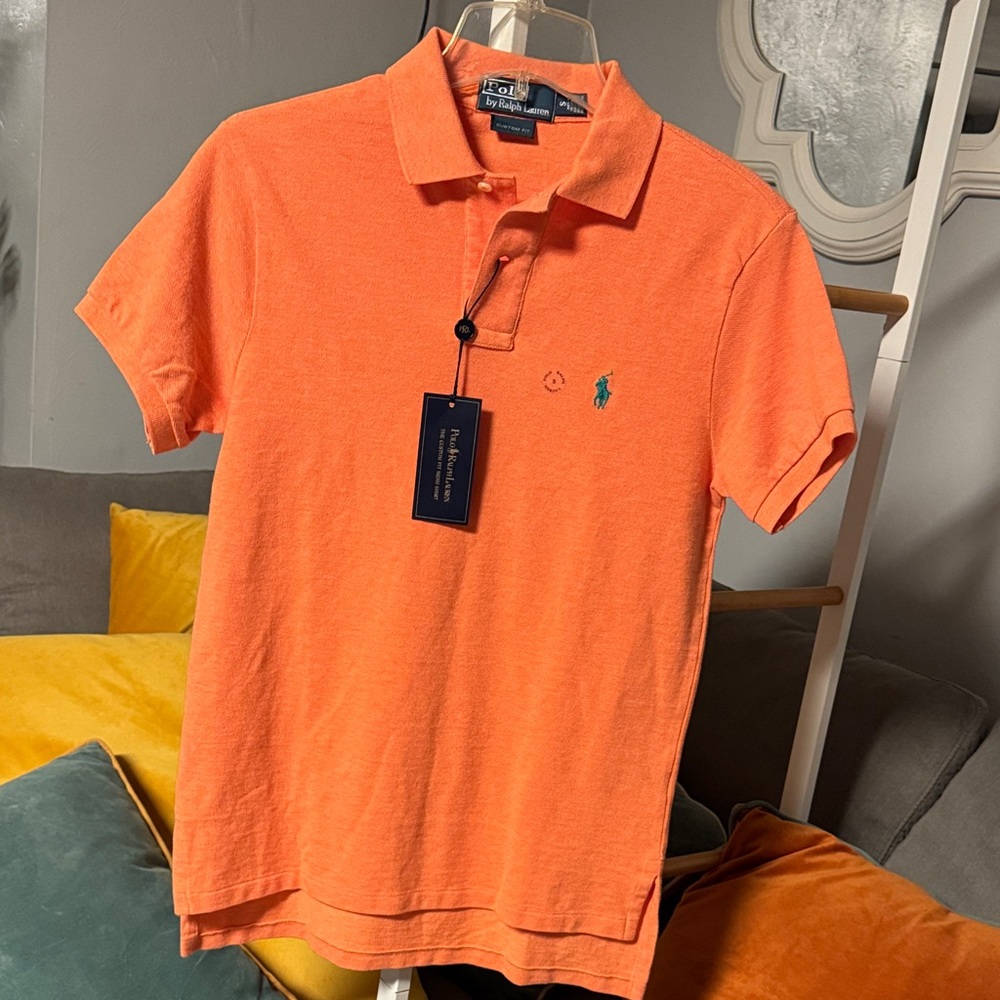Polo by Ralph Lauren Men's Vibrant Orange Polo Shirt